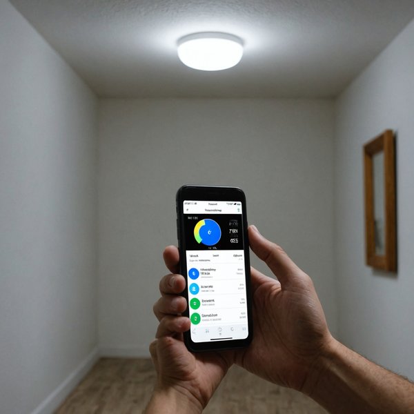 Comment utiliser un smartphone pour mesurer l'intensité lumineuse dans une pièce ?